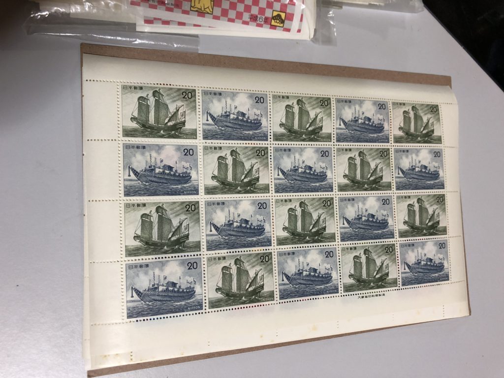 【青森県青森市】切手シートのお買取りをいたしました。